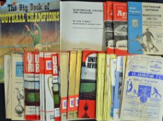 Assorted Selection of 1960 Football programmes including mainly homes Arsenal (6), Tottenham Hotspur