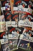 1990s Onwards Manchester United football programmes consisting mainly of home programmes overall