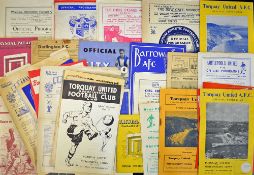 Selection of Shrewsbury Town away Football programmes from 1953 to 1960 worth an inspection. Fair-