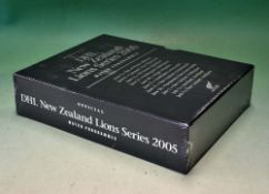 2005 British Lions Tour to New Zealand Official Set of Rugby Programmes - to include all 11 x