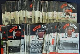 1950s & 1960s Manchester United Home Football programmes to include 1950 v Sunderland, 1957 v