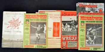 Welsh Cup Football Programme selection to include 1961 Bangor City v Swansea Town Final, 1969