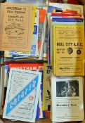 Comprehensive collection of Shrewsbury Town Away Football programmes from early 1960's - early