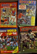 Selection of Shoot Football Annuals dating from 1971 through to 2005 not complete (26) also includes