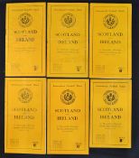 Complete run of Scotland v Ireland rugby programmes from 1938 to 1953 - all with faults (6)