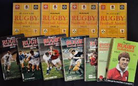 11x Playfair Rugby Football Annuals from 1948/49 to 1971/72 - to incl 1948/49, 1949/50, 1952/53,