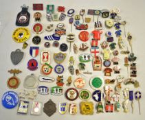 Football Pin Badge selection a variety of teams including Brazil, Leeds United, Watford, Aston
