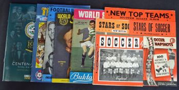 A collection of football brochures and official programmes (10) to include; Soccer Snapshots No.1,