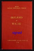 1964 Ireland v Wales (Champions) signed VIP rugby programme - played on Saturday 7th of March at