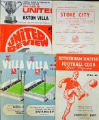 Football League Cup Semi-Finals Football programmes to include 1961 Rotherham Utd v Shrewsbury Town,