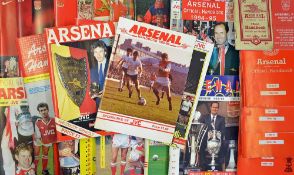 Collection of Arsenal Official Handbooks including 1948/49, 1979 to 2003 inclusive, a quantity,
