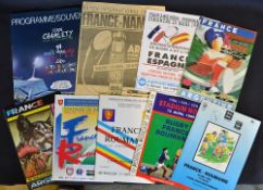 9x France v International tourist teams from 1980/90s to incl v Argentina '88, '92, v Namibia '90 (