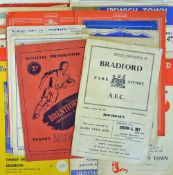 1950s Assorted Football programme selection covering a variety of teams to include 1951 Brentford