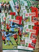 Mixed collection of non-league Football programmes plus league reserve issues to include