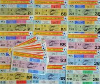 World Cup 1982 Collection of mixed Football Match Tickets at varying Spanish stadiums, some used