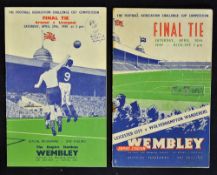1949 & 1950 FA Cup Final football programmes including Leicester City v Wolverhampton Wanderers 30th