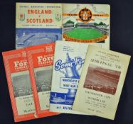 Assorted Football programmes to include 1954/55 Manchester City v Sunderland (FA Cup Semi-Final),