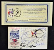 1966 Football World Cup Winners Signed First Day Cover including players such as Cohen, Hurst,
