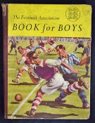 1948 Newcastle United Signed 'The FA Book for Boys' signed to the first page by the squad, with 24