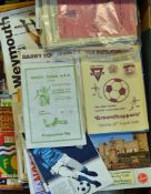 Collection of Non-League Football programmes from 1940's to modern, good selection of clubs and