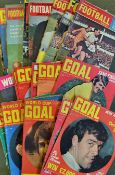 Quantity of Soccer Stars Football magazines mainly from the 1960s period, also includes Charles