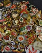 Liverpool Football Pin badge selection enamel badges, 1980 onwards, a mixture of shapes, sizes and