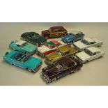 Franklin Mint Car Selection to include to include 1960 Ford Falcon, 1956 Ford Thunderbird, 1951