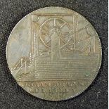 Shropshire 1792 Inclined Plane at Ketley Copper Token a copper ½d token. Obverse; The machinery at