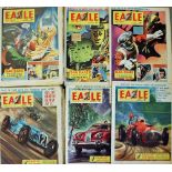 1963 &1964 The Eagle Comic Collection Featuring Dan Dare a large selection of comics, incomplete,