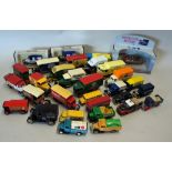 Selection of Matchbox and Corgi Toys a mixed selection to include cars, vans, trucks, lorries,