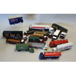 Corgi 'Eddie Stobart' Selection to include 7x Stobart lorries, t/w Foden, ERF, and others, loose,