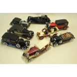 Franklin Mint Car Selection to include 1935 Mercedes Benz 770K Grosser, 1938 Maybach Zeppelin,