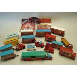 Selection of Corgi Chipperfield's Circus Vehicles to include Lorries, Trucks, Buses, Trailers, Vans,