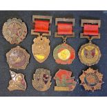 Chinese/Korea Medal Selection some dates include 1953 and 1951 to two (9)