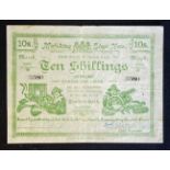 Boer War South Africa Siege of Mafeking 1899-1900 Emergency 10 Shilling Mafeking Siege Note "