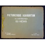 New Zealand 'Picturesque Ashburton' Illustrated Album c.1900 (Near Christchurch, South Island). An