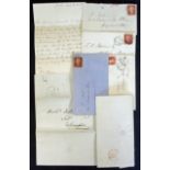 Mixed Letters c1830s a selection of letters predominantly dated 1830s with post marks, and further