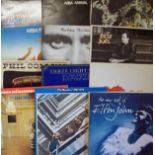 Selection of Vinyl records to include Elton John, Phil Collins, Kate Bush, UB40, Mike Oldfield,