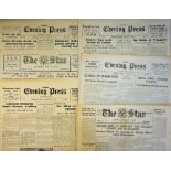 WWII German Occupied Channel Islands Collection of Newspapers 1942-1944 featuring lots of news
