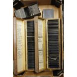 Large Quantity of Glass Lantern Slides a mixed selection, some personal, a wide variety, worth