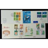 First Day Cover Selection to include Railways, NSPCC, Princess Diana, Royals, Great Britain, and