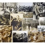 Large Collection of Original Photographs of Adolf Hitler with many others such as Rommel, Raeder,