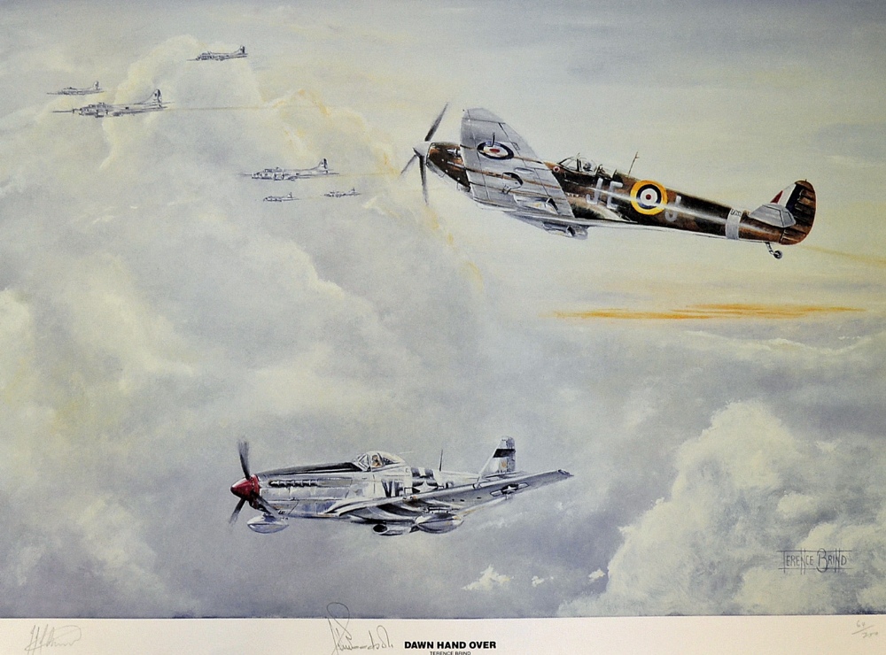 Aviation Regimental Replicas of 'Dawn Hand Over' by Terence Brind for Regimental Replicas 1990, 10