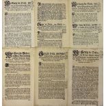 Fine Selection of George III Various Edicts with content including St James selection and