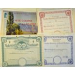 Assorted Selection of Radio Society Certificates from Australia, New Zealand, G.B. & USA plus R.A.F.