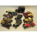 Franklin Mint Car Selection to include 1932 Cadillac V-16, 1932 Chevrolet Confederate, 1932 Ford,