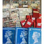 Large Quantity of Stamps wide selection, various countries, some early issues, generally laid within