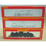 00 Gauge Hornby Locomotive R2066 Fowler 44301, R2396 Fowler Class 4F 43924 weathered and R2357 2-6-