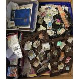 Large Quantity of Stamps and FDCs huge selection, various countries, some early issues, large box,