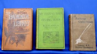 Martin, JW - "My Fishing Days And Fishing Ways" 1st ed, green cloth binding, light foxing to page